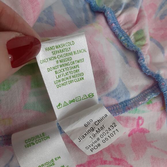 Lilly Pulitzer Rejina Dress Havana Multi Ruffle Mini Dress Womens XS Resort - Picture 7 of 10